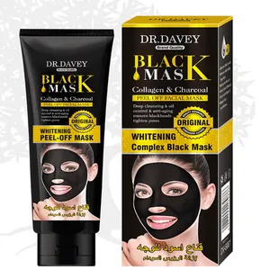 Dr. Davey Collagen & Charcoal Peel Off Facial Black Mask